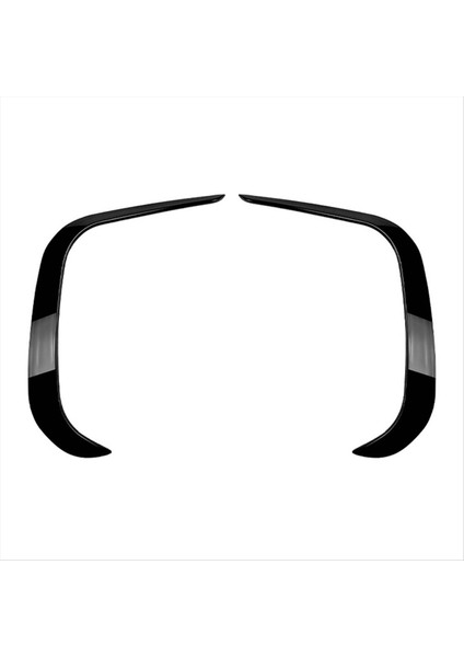 Araba Ön Tampon Dudak Ayırıcı Spoiler Sis Fg Fog Vw Tiguan Mk3 Rline 2024+ Parlak Siyah (Yurt Dışından)