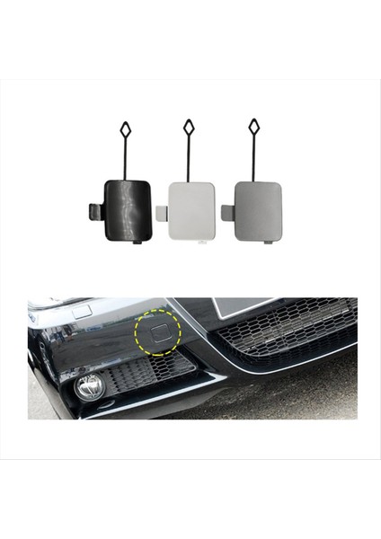 Araba Ön Tampon Tow Hook Göz Kapağı Kapağı Bmw 3 Serisi E90 2005-2008 Araç Aksesuarları Beyaz (Yurt Dışından) fırsatları