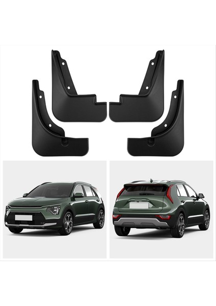 Kia Niro Ev Hybrid 2023 2024 Çamurlu Çamur Fleps Splash Gardiyanlar Ön Arka Tekerlekler Çamurluk Araç Aksesuarları 4 Pcs (Yurt Dışından) fiyatları