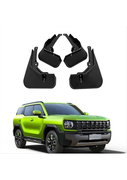 Haval H3 2024 Araç Çamuru Aksesuarları Çamur Kanatları Sıçrama Korumaları Kapak Çamurluk Aksesuarları (Yurt Dışından) indirimleri