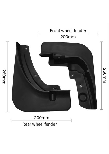 Araba Fişekleri Splash Guard Cover Mudguards Fender Cover Gwm Haval Jolıon 2021-2023 Için Dış Çamur Fleps (Yurt Dışından) fırsatları