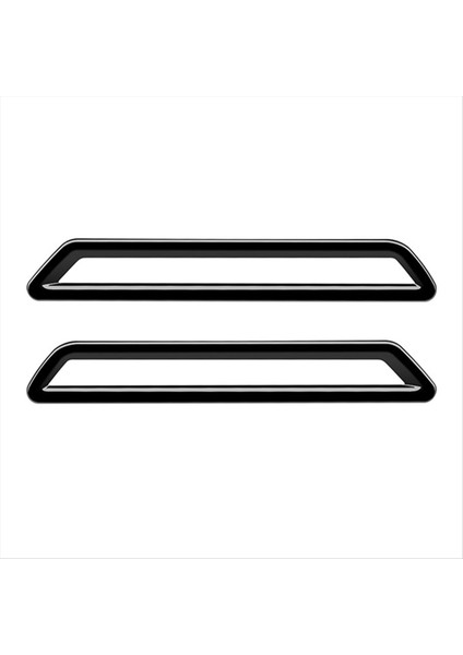 Araba Arka Sislik Kaplama Kapakları Çıkartma Sisli Koruyucu Çerçeve Honda Wrv 2024 Japonca Sürümü Parlak Siyah (Yurt Dışından)