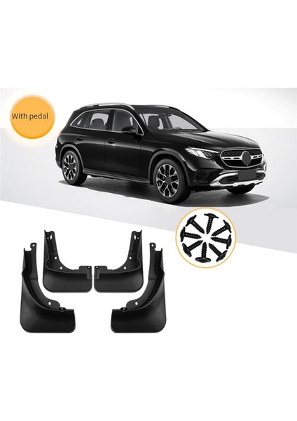 Mercedes Için Araba Çamur Hafesi Benz Glc Pedallı 2023+ Çamurluk Çamur Koruma Flep Splash Flaps Mudguards Aksesuarları (Yurt Dışından) fiyatları