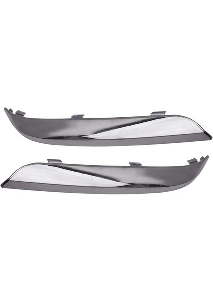 1paır Ön Sol Sağ Tampon Kalıp Krom Trim 68127941AB 68127940AB Chrysler Için 300 Accent 2012 2012 2013 2014 (Yurt Dışından)