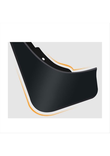 Araba Ön Arka Çamur Flaps Mitsubishi Outlander Için Sıçrama 2015 2016 2018 2018 2019 (Yurt Dışından) modelleri