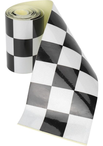 2x 3 Inç Siyah/beyaz Damalı Çıkartılı Teyp Araba Motosiklet Bisiklet Tank Çıkartma (Yurt Dışından) indirimleri