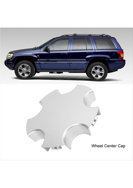 2pcs Araba Tekerlek Merkezi Kapağı 5FA51PAKAC Jeep Cherokee 2001-2004 Hub Cap Kapak Araç Aksesuarları (Yurt Dışından) fiyatları