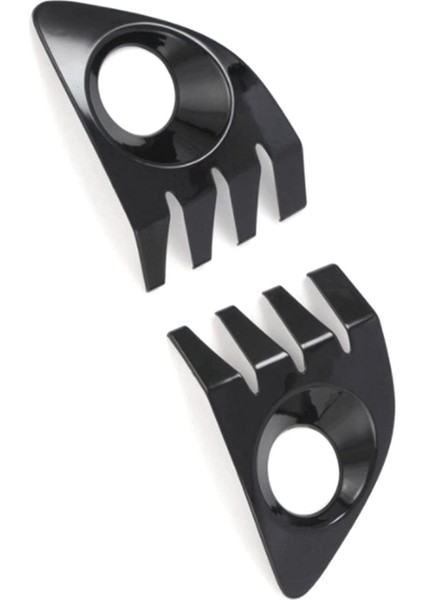 Ön Tampon Sis Lambası Çerçeve Lambası Gölge Toyota Corolla Cross Için Izgara Çerçeve Kapağı XG10 Hibrid 2021-2025 B (Yurt Dışından) modelleri