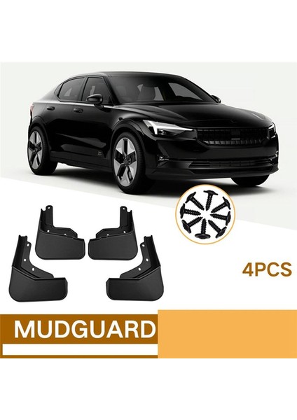 Polestar 2 Çamurlu Çamur Fleps 2 Çamurluk Çamurluk Çamur Koruma Flep Splash Flaps Aksesuarlar (Yurt Dışından) fırsatları