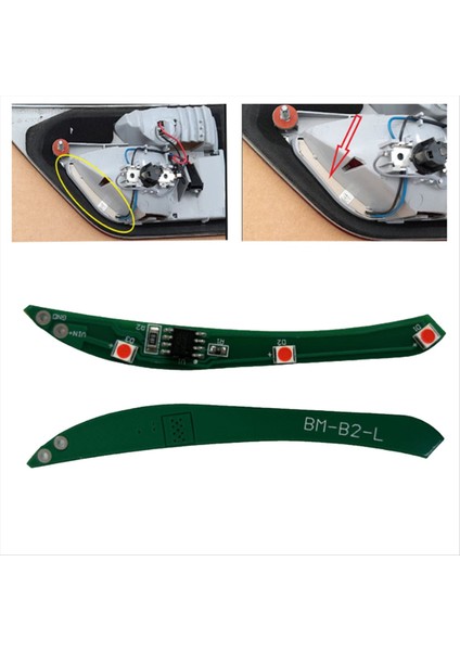 Araç Arka Iç Kuyruk Işık Tamir Çipi Devre Kartı LED Sürücü Modülü Yonga Kartı Bmw X3 E83 2007-2010 Sol (Yurt Dışından) fırsatları