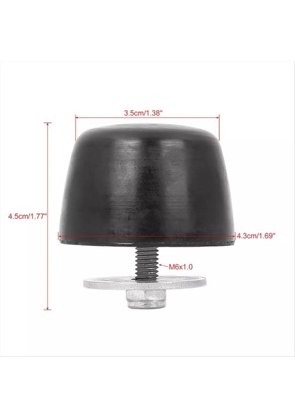 2 Adet Siyah Kauçuk Tampon Yastık Kaputu Jeep Wrangler KJ71051BK (Yurt Dışından) indirimleri