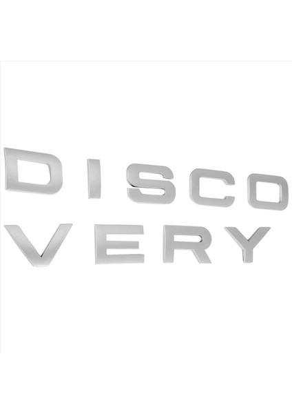 3D Mat Slive Mektup Keşif Araba Arka Ön Rozet Emblem Çıkartma Land Rover Ön Kaput Arka Bagaj (Yurt Dışından) fırsatları