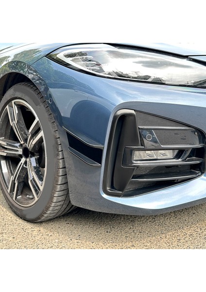 Araba Ön Tampon Ayırıcı Spoiler Kanatları Bmw Için Sis Lambası Döşeme 4 Serisi G22 G23 M Sport 2020+ Parlak Siyah (Yurt Dışından) fiyatları
