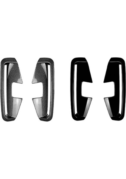 Araba Ön Tampon Ayırıcı Spoiler Kanatları Bmw Için Sis Lambası Döşeme 4 Serisi G22 G23 M Sport 2020+ Parlak Siyah (Yurt Dışından) modelleri