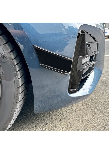 Araba Ön Tampon Ayırıcı Spoiler Kanatları Bmw Için Sis Lambası Döşeme 4 Serisi G22 G23 M Sport 2020+ Parlak Siyah (Yurt Dışından) fırsatları