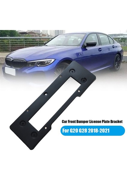 51118075644 Araba Ön Tampon Plaka Plakası Braketi Bmw G20 G28 2018-2021 Lisans Trim Paneli Montaj Çerçevesi (Yurt Dışından) fırsatları