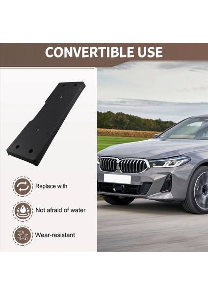 Bmw 6 Serisi Için G32 Gt Lcı 2020-2022 Ön Plaka Taşıyıcı Plakası 51138078813 (Yurt Dışından) modelleri