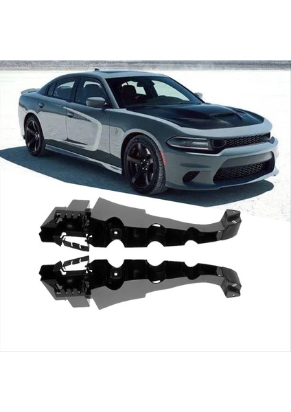 1paır Araç Bağlı Bakım Fasya Destek Bracket Mopar 68231348AD 68231349AD Dodge Charger 15-21 68231348AE 68231349AE (Yurt Dışından) modelleri