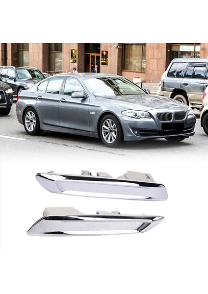 3x Araç Ön Sol ve Sağ Krom Çamurluk Trim Kalıp Bmw F10 F11 528I 535I 51137336645 51137336646 (Yurt Dışından) fırsatları