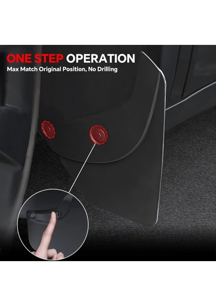 Tesla Için Çamur Fleps Model Y Juniper 2025 Sıçrama Muhafızları Dış Aksesuarlar Sondaj Çamur Koruma Lastik Koruyucusu (Yurt Dışından) fırsatları