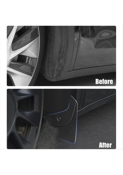 Tesla Için Çamur Fleps Model Y Juniper 2025 Sıçrama Muhafızları Dış Aksesuarlar Sondaj Çamur Koruma Lastik Koruyucusu (Yurt Dışından) indirimleri