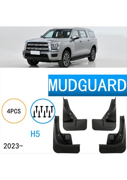 4 Adet Araba Çamurluk Ön Arka Tekerlek Çamurluk Sıçrama Korumaları Haval H5 2023 2024 Otomatik Aksesuarlar (Yurt Dışından) indirimleri