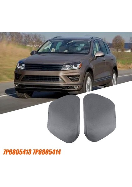 1paır Araş Çamurluk Liner Uzatma Kapak Kapağı 7P6805413 7P6805414 Vw Touareg Için 2011-2017 Bonnet Ön Sol Rright (Yurt Dışından) fırsatları
