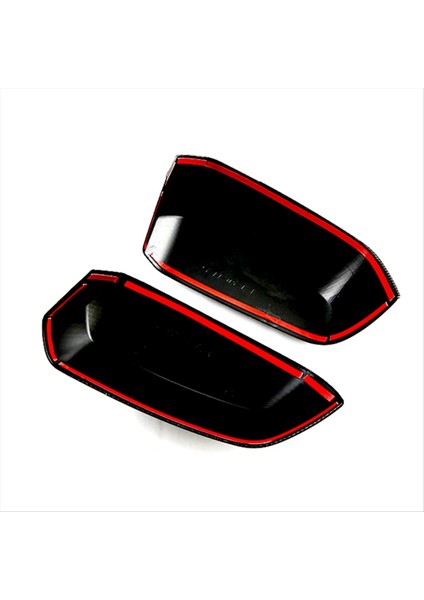 Ford Ranger Için 2023 2024 Araba Yan Kapı Arka Görünüm Ayna Kapak Kapağı Trim Aksesuarları Abs Karbon Fiber (Yurt Dışından) modelleri