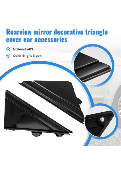 Araba Lh &amp Rh Kapı Ayna Bayrağı Kapak Kalıp Üçgen Kapak 1SH17KX7AA 1SH16KX7AA Fiat 500 2012-2019 (Yurt Dışından) indirimleri