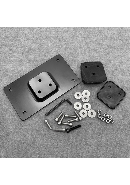 Motosiklet Damış Yatırma Plaka Kiti Çerçeve Harley Big Twins Için Mount Sportster Dyna Softail (Yurt Dışından) indirimleri