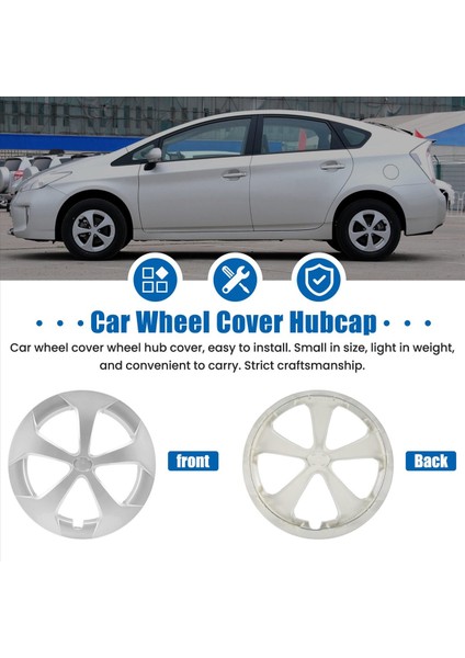 Toyota Prius 2012 2013 2014 2015 Için 15 Inç Araba Tekerlek Kapağı Göbek Kapağı Yedek (Yurt Dışından) indirimleri