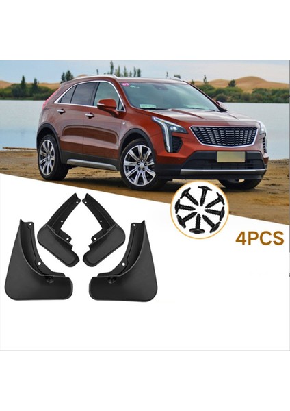 Cadillac Için Çamur Fleps Xt4 2017-2023 Sıçrama Muhafızları Çamurluk Çamurlu Çamurlar Ön Arka Çamurluklar Araç Aksesuarları (Yurt Dışından) fiyatları