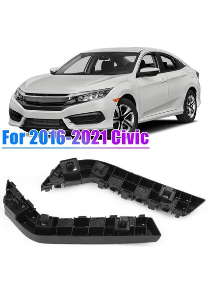 2016-2021 Için Honda Civic Ön Tampon Braketi Tutucu Montaj Desteği 1 Çift Lh Rh (Yurt Dışından) fiyatları