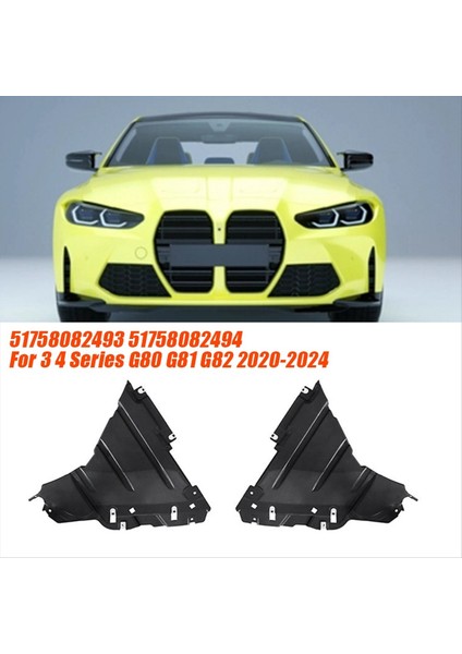 Sağ Alt Tekerlek Çamurluk Kapak Plakası 51758082494 Bmw 3 4 Serisi G80 G81 G82 2020-2024 Ön Çamurluk Liner Uzatma (Yurt Dışından) fiyatları