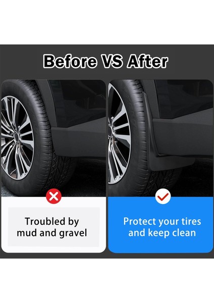 Toyota Grand Highlander 2024 2025 Aksesuarlar Ön Arka Çamurluk Kapağı Çamurluklar (Yurt Dışından) modelleri