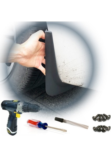 Araba Çamur Flaps Splash Gardiyanlar Mudguard For-Bmw 3 5 7 Serisi E30 E46 E90 E91 E92 E93 E60 F10 F11 G30 E38 E65 F01 (Yurt Dışından) fırsatları