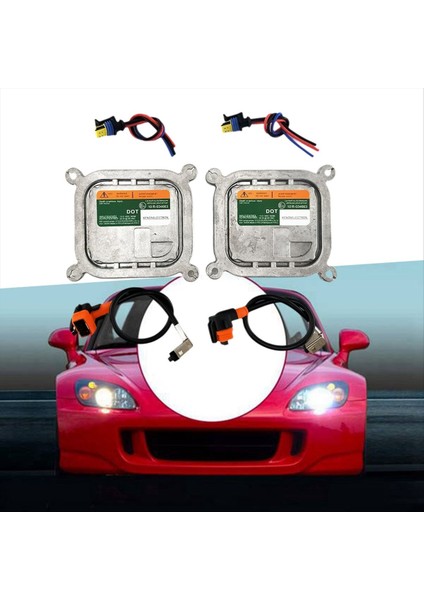 2pcs Hid Xenon Far Balastı+Güç Teli 8A5Z-13C170-A Chevrolet Dodge Ford Lincoln DL3Z-13C170-A 8A5Z13C170A (Yurt Dışından) fiyatları