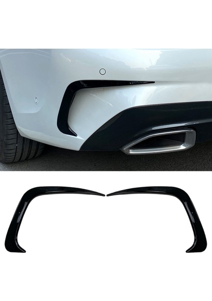 Araba Arka Tampon Tarafı Kanard Kapağı Kaplama Damıtıcı Kanat Spoyleri Için -Bmw G20 G28 2019 2020 2021 Parlak Siyah (Yurt Dışından) fiyatları