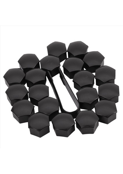 40PCS 21MM Araba Lastik Tekerleği Parlak Siyah Cıvata Somun Kapakları Çıkarma Anahtarı Tesla Model S 12-17 (Yurt Dışından) fiyatları