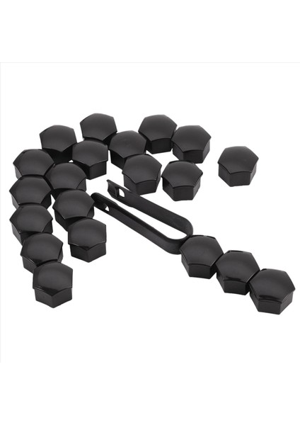 40PCS 21MM Araba Lastik Tekerleği Parlak Siyah Cıvata Somun Kapakları Çıkarma Anahtarı Tesla Model S 12-17 (Yurt Dışından) indirimleri