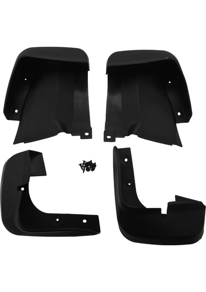 4pcs Araba Ön Çamur Flep Mudguards Çamurlar Honda /civic Için Sıçrama Muhafızları / (Yurt Dışından)