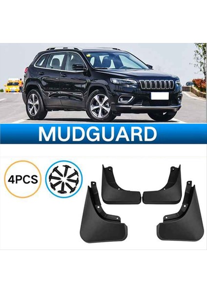 Jeep Cherokee Için Araba Çamurlukları 2019-2021 Çamurluk Çamur Koruma Flep Splash Flaps Çamur Varlık Aksesuarları (Yurt Dışından) fırsatları