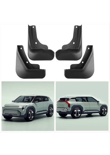 Kıa Ev3 2024 Ön Arka Çamurlu Kanatlar Için Araba Çamurlukları Gardiyanlar Sıçrama Çamurluk Araç Dış Parçaları (Yurt Dışından) fiyatları
