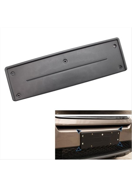 Araba Ön Tampon Plaka Braketi Ön Lifer Plaka DRB500021PCL Land Rover Discovery 3 Için (Yurt Dışından) modelleri