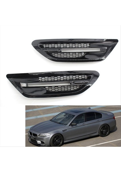 1paır Araç Yan Çift Hava Hava Doğru Tım Bmw F10 Sedan 5 Serisi M5 2011-2017 Izgara Çıkış Çerçevesi B (Yurt Dışından) fırsatları