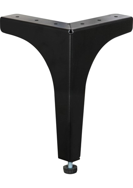 Siyah Metal Dekor Ayak 12CM