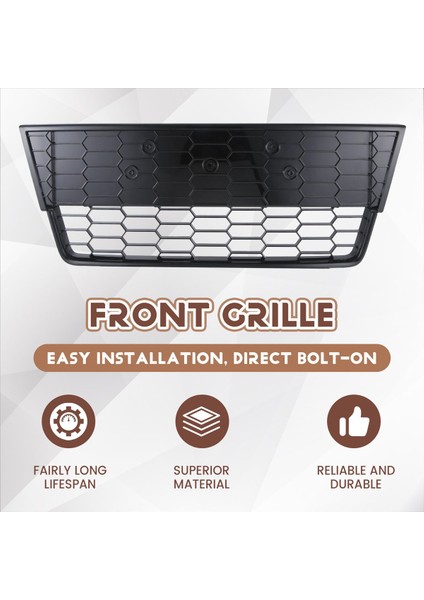 3pcs Araba Petekli Ön Tampon Ford Focus 2012 2013 2014 Için Alt Izgara Izgaraları (Yurt Dışından) indirimleri