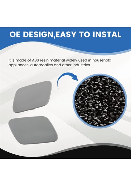 Araba Ön Tampon Far Yıkayıcı Kapak Far Su Kapağı 7L6807751 7L6807752 Vw Touareg 2003-2006 (Yurt Dışından) indirimleri