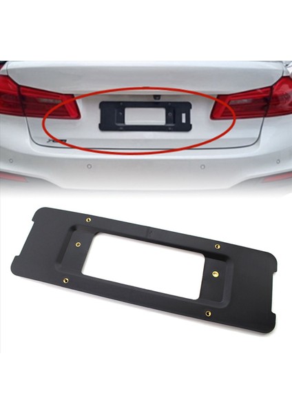 2x Araba Arka Plaka Taban Braket Tutucu For-Bmw G38 51137211673 (Yurt Dışından) modelleri