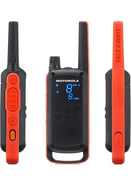 TLKR-T82 10 Km Siyah PMR El Telsizi 2'li Paket fiyatları